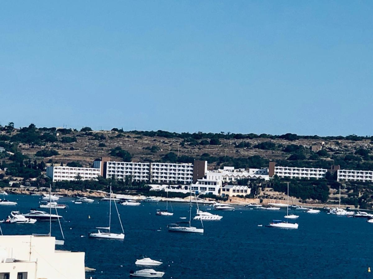Modern Apartment With Sea View Mellieħa Exterior foto